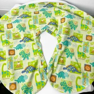 Boppy Nursing Pillow Cover With Dinosaurs